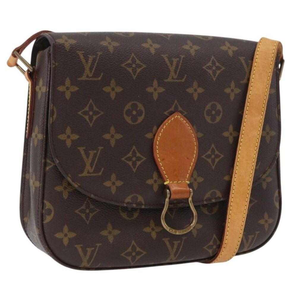 Louis Vuitton Saint Cloud Monogram Canvas Brown Canvas Handbag